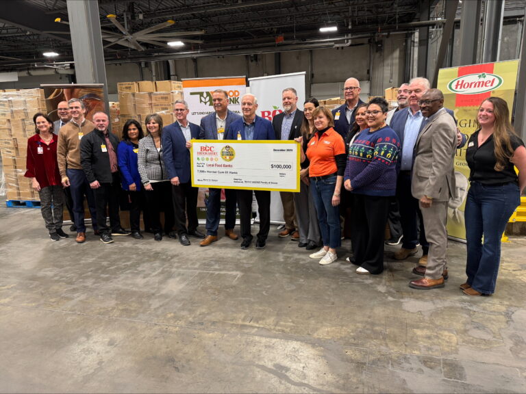 Hormel Foods and Brookshire give to Food Bank of Eastern Oklahoma